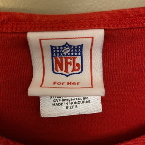 VINTAGE SUPER BOWL XLII CHAMPIONS NY GIANTS LADIES' TEE - SIZE SMALL - Picture 3 of 4